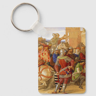King Arthur and Knights of the Round Table Keychain