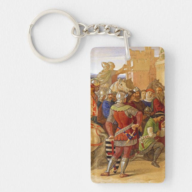 King Arthur and Knights of the Round Table Keychain (Front)