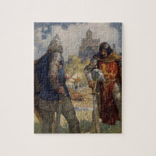 King Arthur & Castle Jigsaw Puzzle