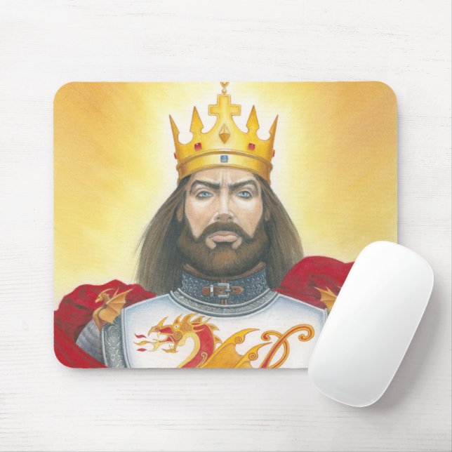 King Arthur Mouse Pad (With Mouse)