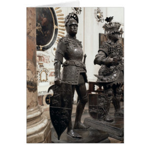 King Arthur, statue from the tomb of Maximilian