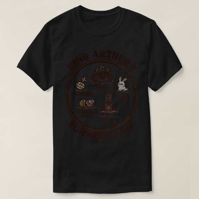 King Arthurs Summer Camp T-Shirt (Design Front)
