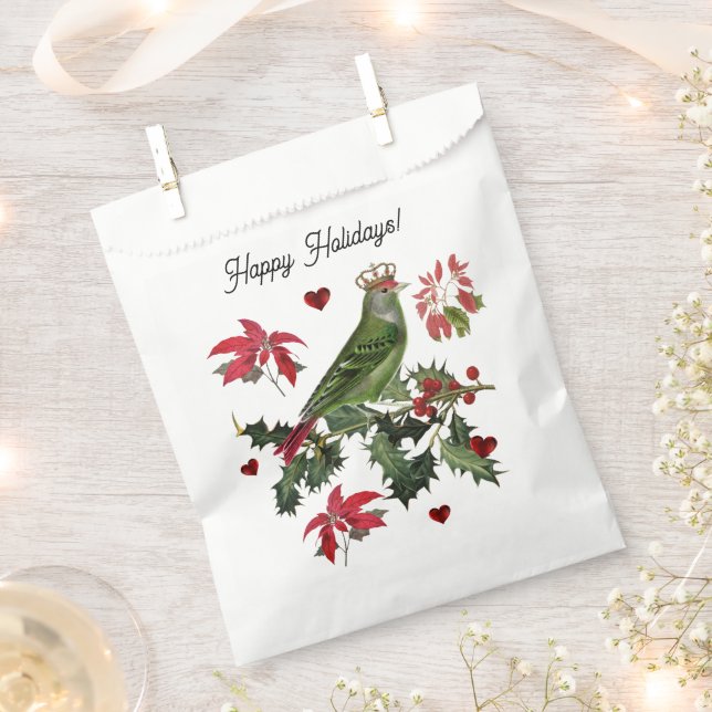 King Bird Favour Bag (Clipped)