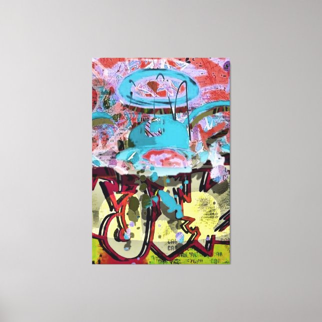 King CAB The Angel Canvas Print (Front)