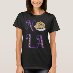 King Cake Mardi Gras New Orleans Parade Shenanigan T-Shirt
