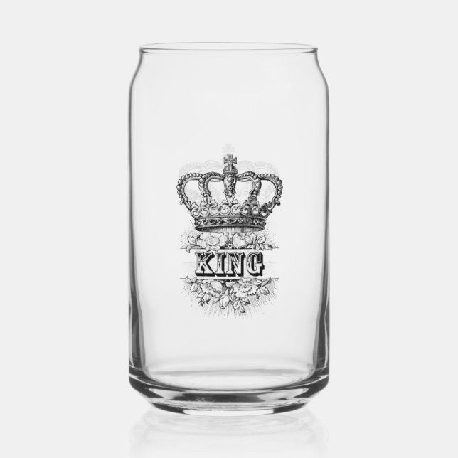 King Can Glass (Back)