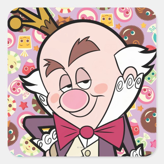 King Candy 2 Square Sticker (Front)