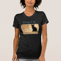 King Cat Egyptian Cat Cartouche Tee