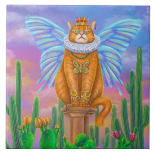 King cat   tile
