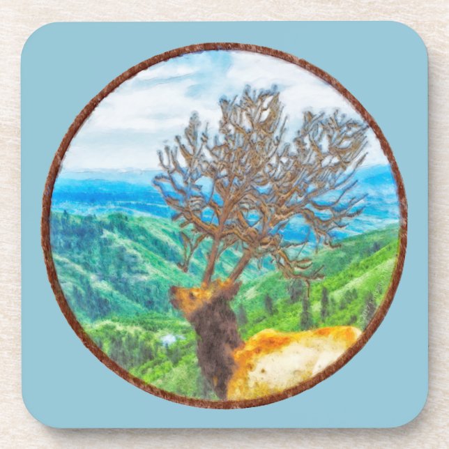 King Cervus Coaster (Front)