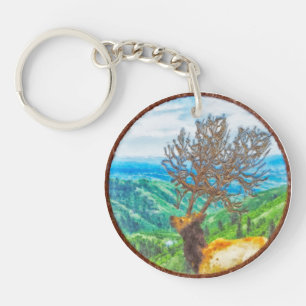 King Cervus Keychain