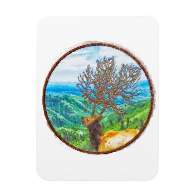 King Cervus Magnet (Vertical)