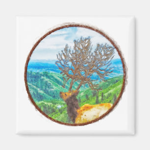 King Cervus Magnet