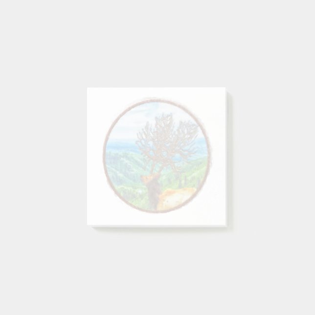 King Cervus Post-it Notes (Front)
