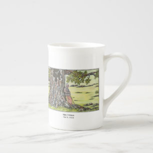 King Charles And A Tree Bone China Mug