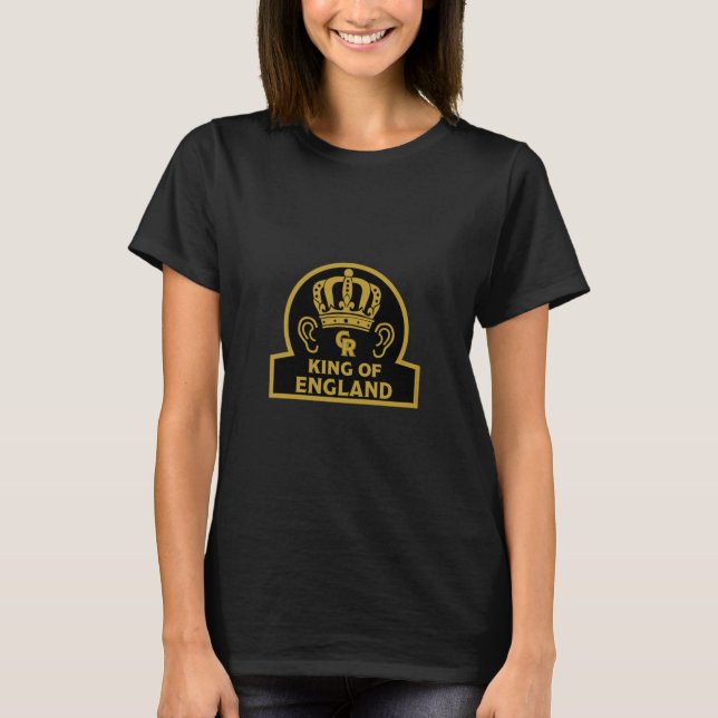 King Charles British Royal Coronation   T-Shirt (Front)