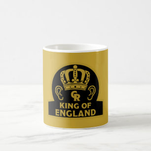 King Charles British Royal Crown Coffee Mug