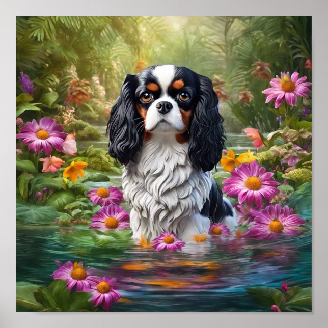 King Charles Cavalier  Poster (Front)