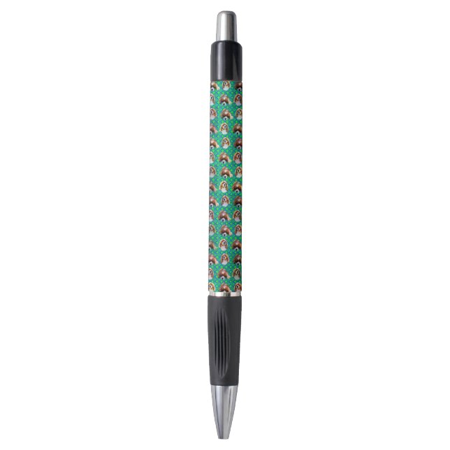 King Charles Cavalier Spaniel Pattern, Emmy Pen (Front Vertical)