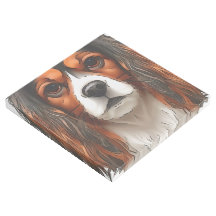 King Charles Cavalier Spaniel Pet Portrait 