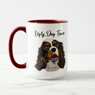 King Charles Cavalier ugly face mug