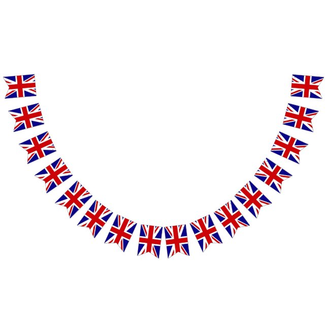 King Charles Coronation Union Jack British Bunting Flags (All)