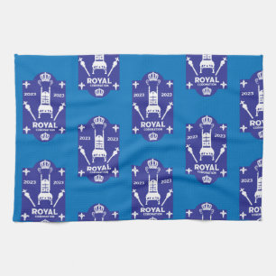 King Charles English Royal Coronation 2023 Kitchen Towel