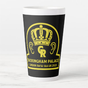 King Charles English Royal Coronation Latte Mug