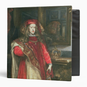 King Charles II of Spain Binder