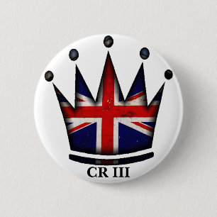 King Charles III 6 Cm Round Badge 2 Inch Round Button
