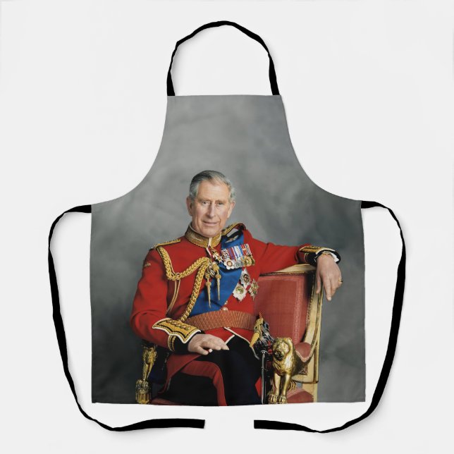 King Charles III Apron (Front)
