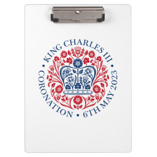 King Charles III Coronation Clipboard