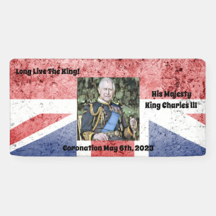 King Charles III Coronation editable Banner