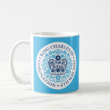 King Charles III Coronation Emblem Tea/ Coffee Mug
