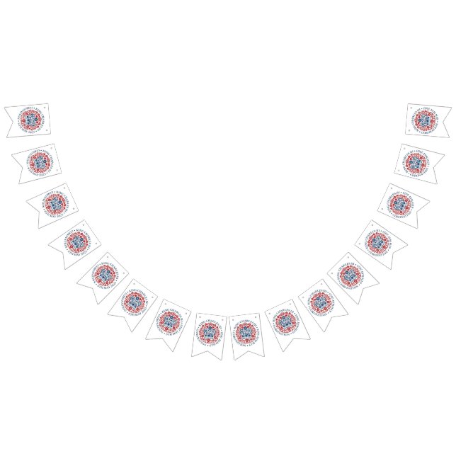 King Charles III Coronation logo  Bunting Flags (All)