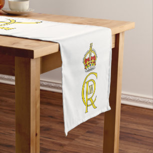 King Charles III Coronation Short Table Runner