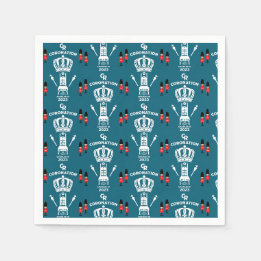 King Charles III Coronation Street Party Napkin