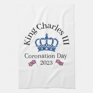 King Charles III Coronation Tea Towel