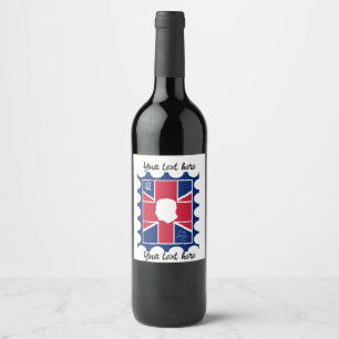 King Charles III Coronation wine label customize