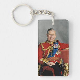 King Charles III Keychain