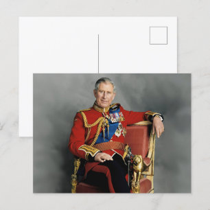 King Charles III Postcard