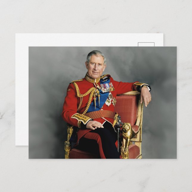 King Charles III Postcard (Front/Back)