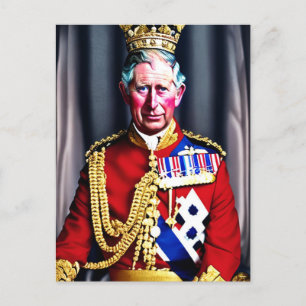 King Charles III Postcard