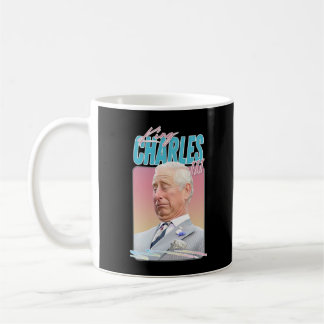 King Charles III - Retro Aesthetic Fan Design  Coffee Mug