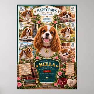 King Charles Spaniel Poster | Little Life of Bella