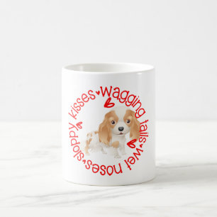 King Charles Spaniel, sloppy kisses Coffee Mug
