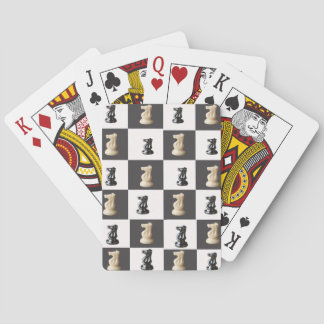 King Chess Board Playing Cards