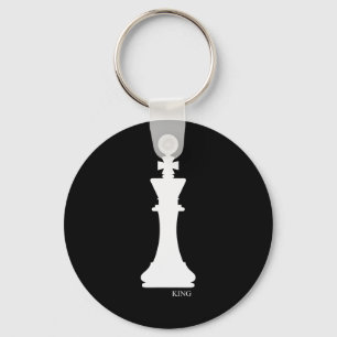 King Chess Piece Halloween Costume Chess Club Shir Keychain