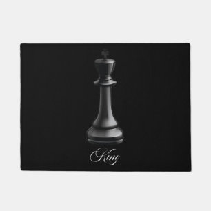 King Chess Piece Halloween Costume Chess Lover Doormat
