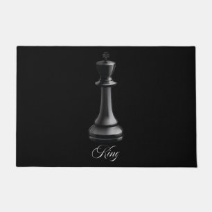 King Chess Piece Halloween Costume Chess Lover Doormat
